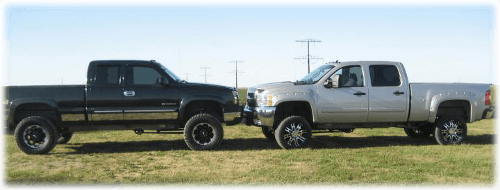 WE DO Suspension LIFTS, LEVEL Kits, Tires, and Wheels.